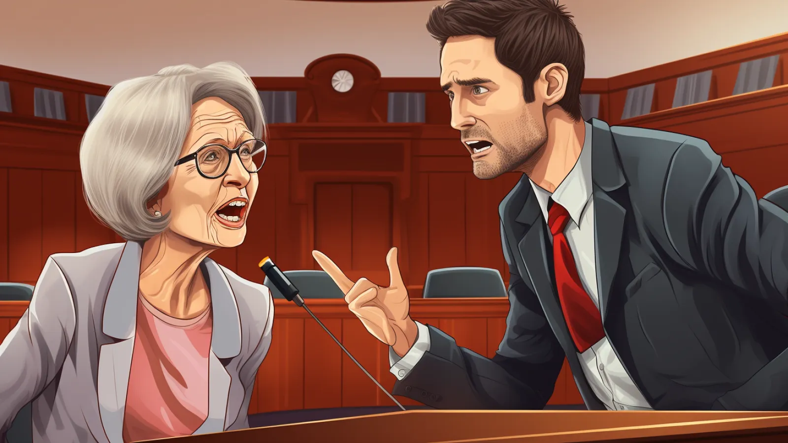 illustration for oppose