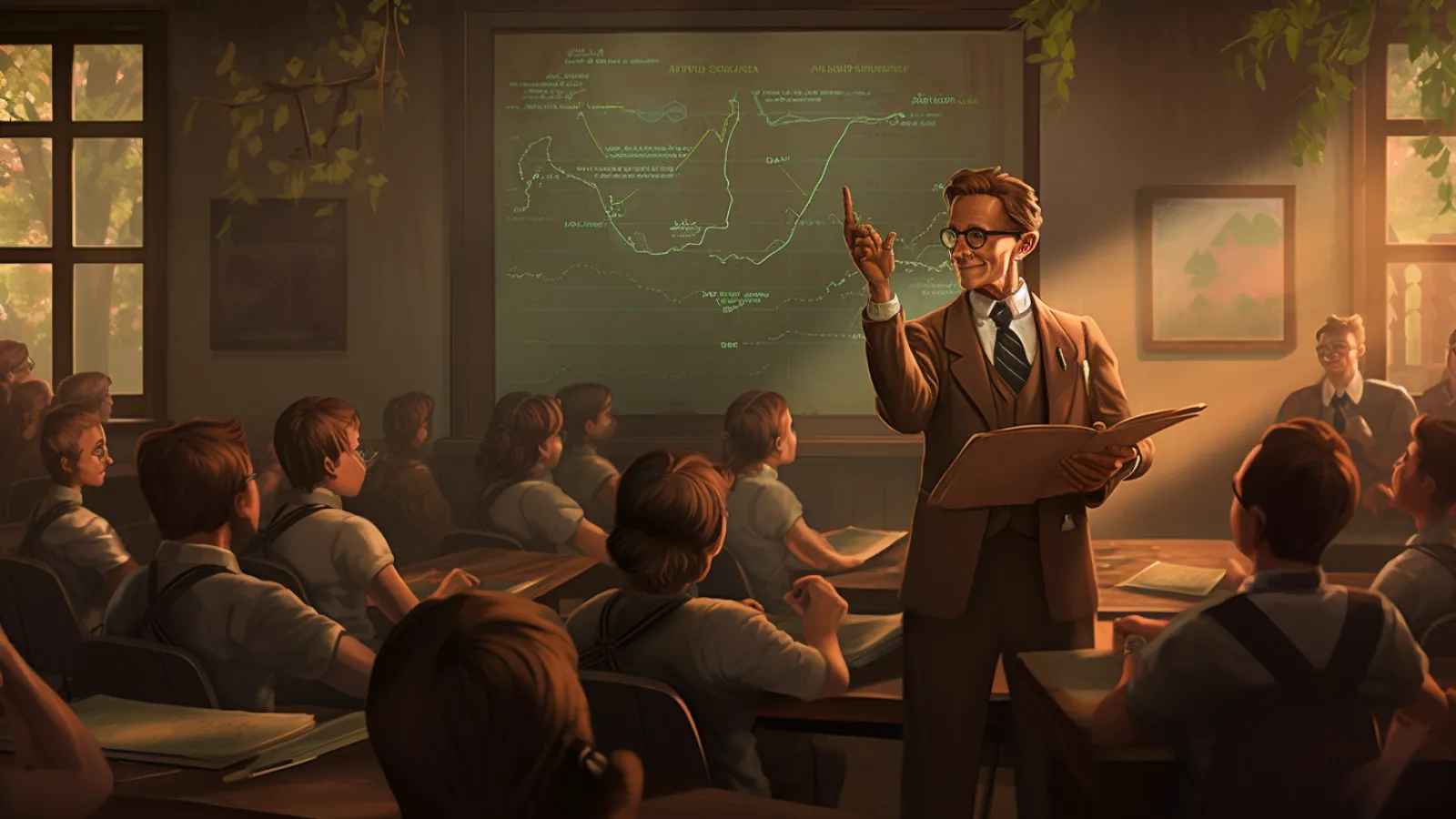 illustration for educate