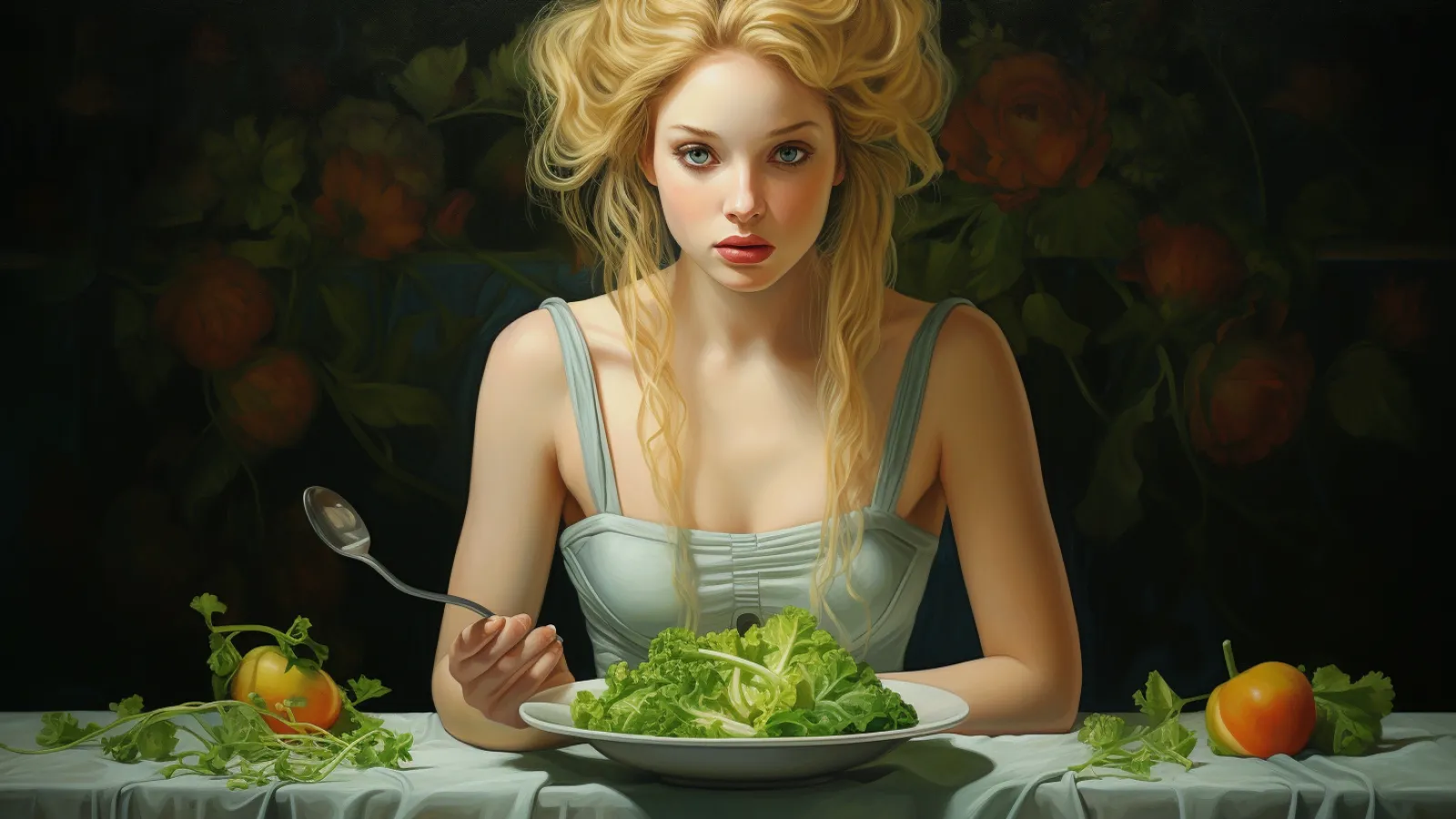 illustration for lunch