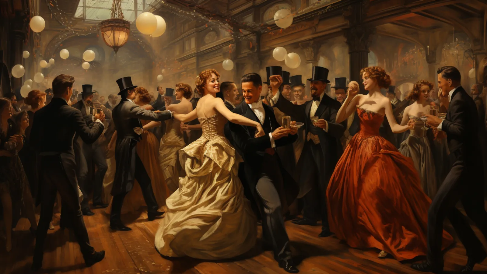 illustration for party