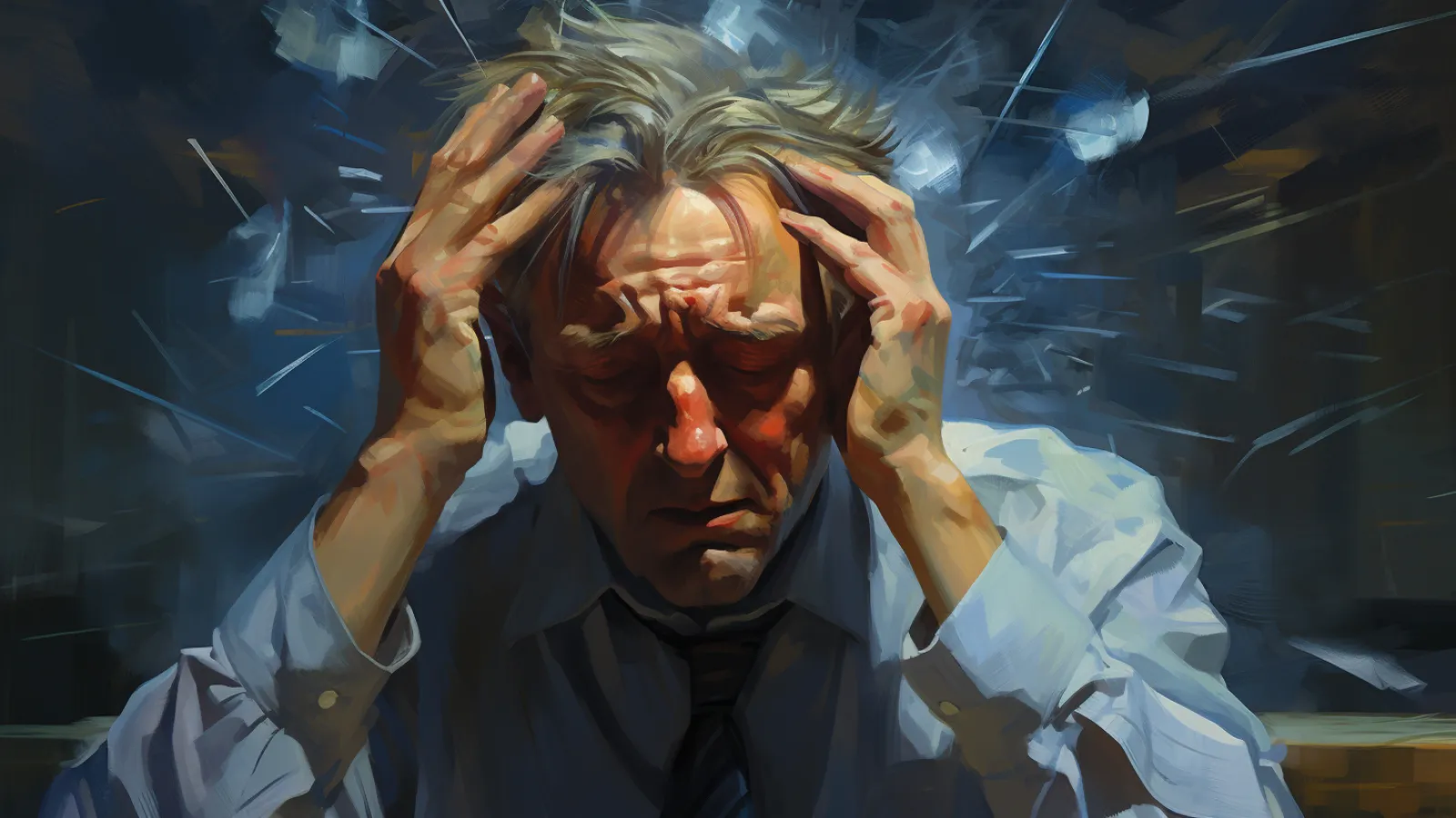 illustration for painful