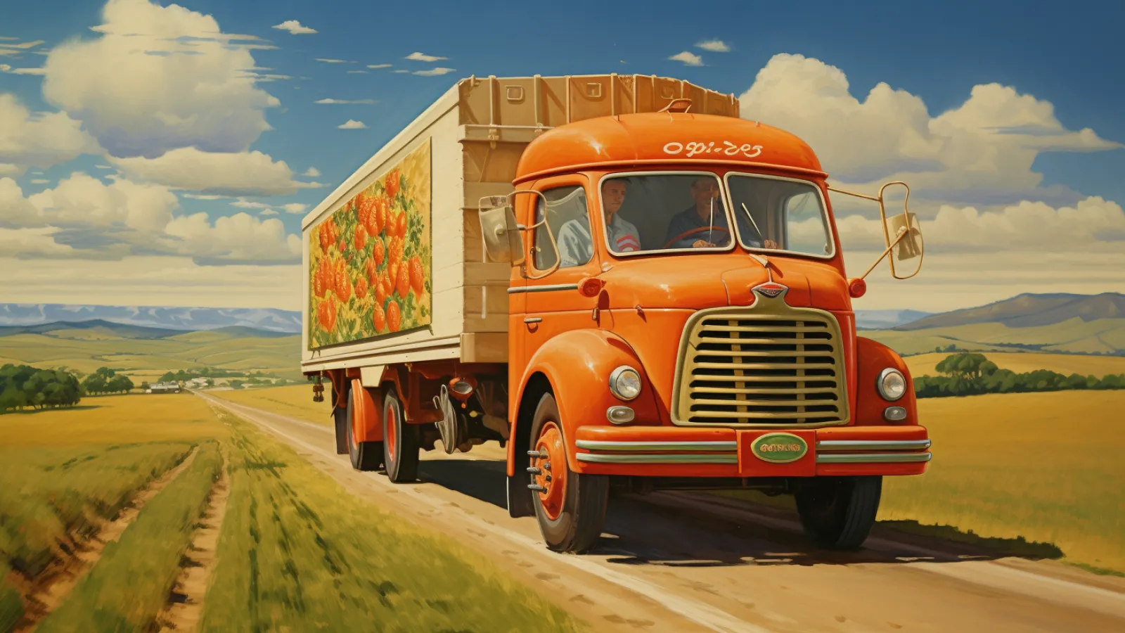 illustration for truck