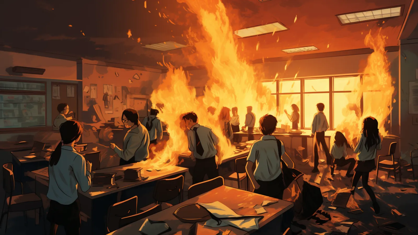 illustration for panic