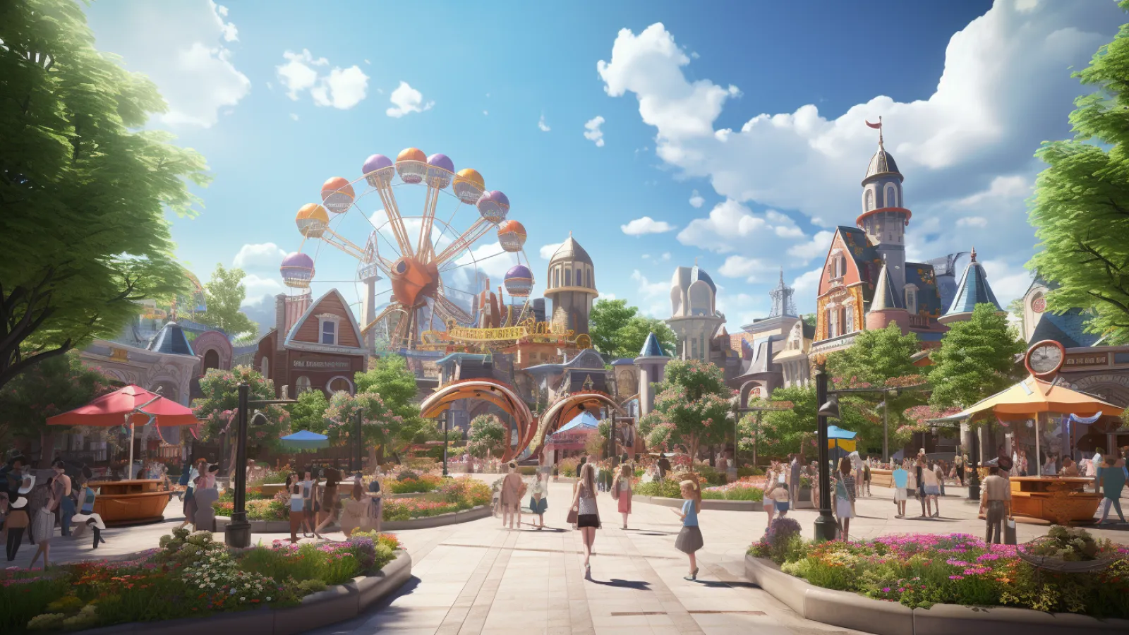 illustration for paradise