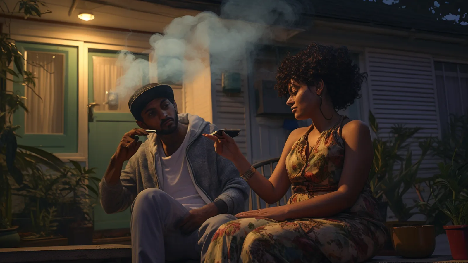illustration for smoke