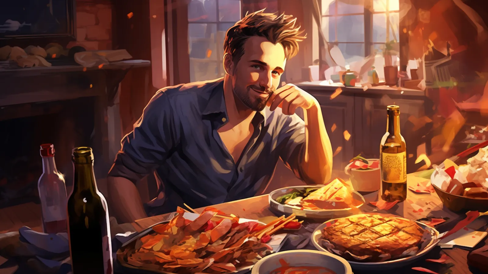illustration for freeloader