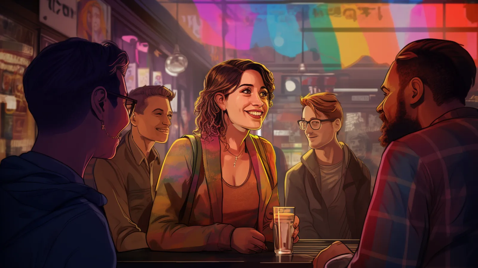 illustration for gaydar