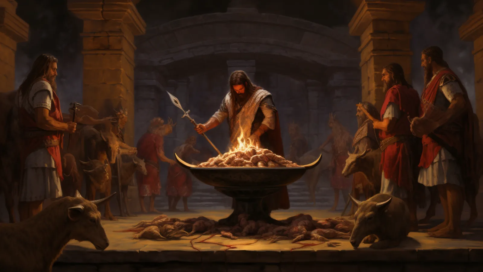 illustration for sacrifice