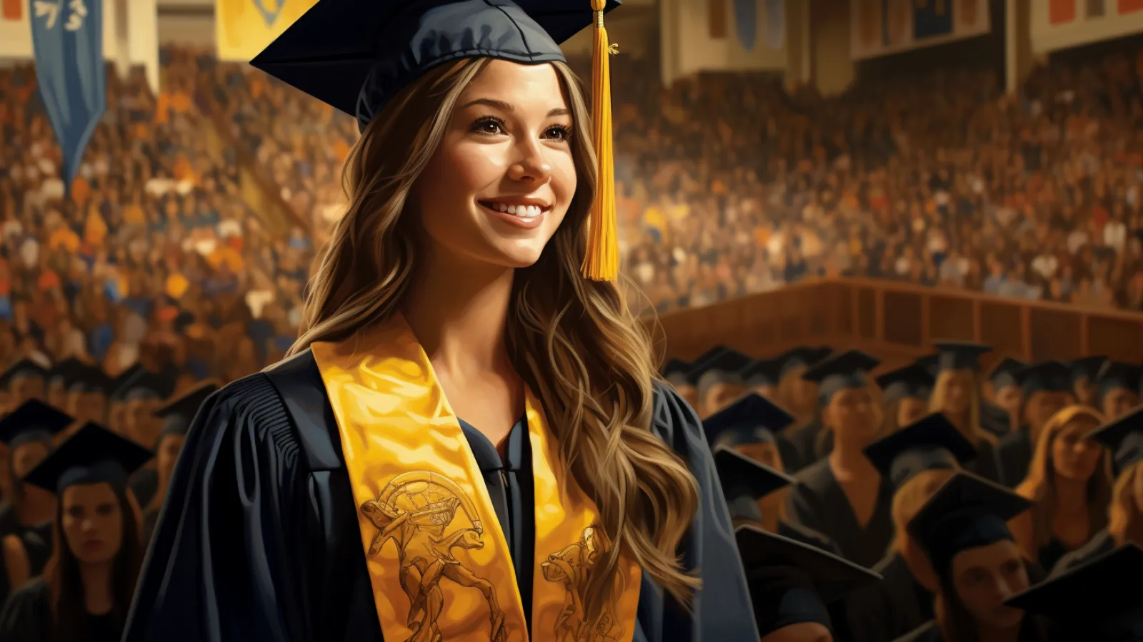 illustration for university