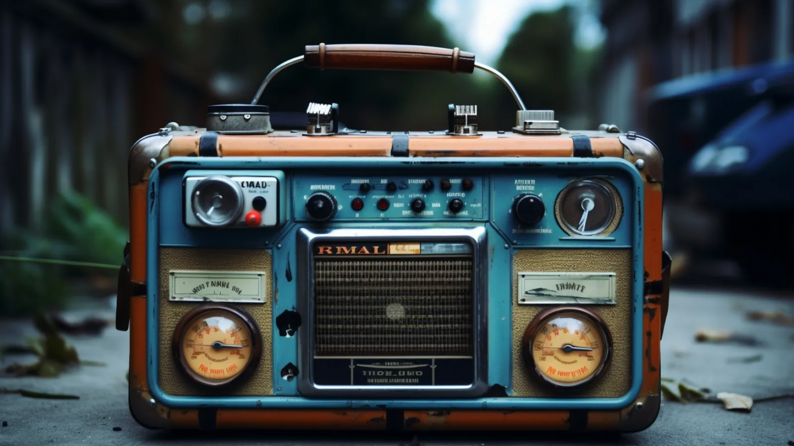 illustration for radio