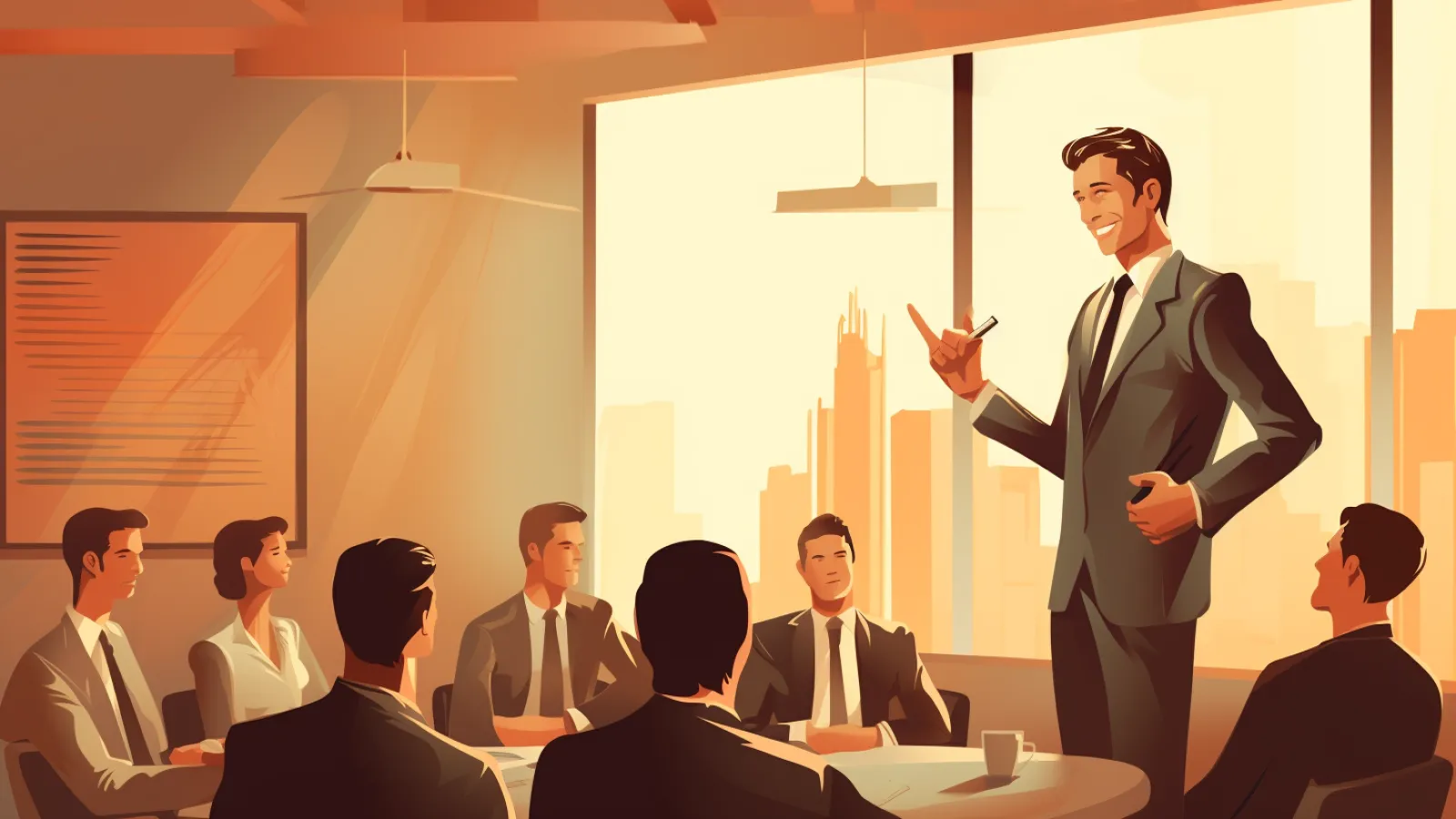 illustration for reorganization