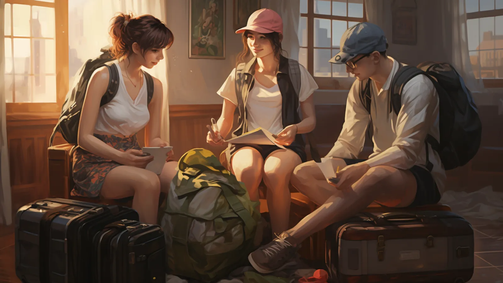 illustration for respective