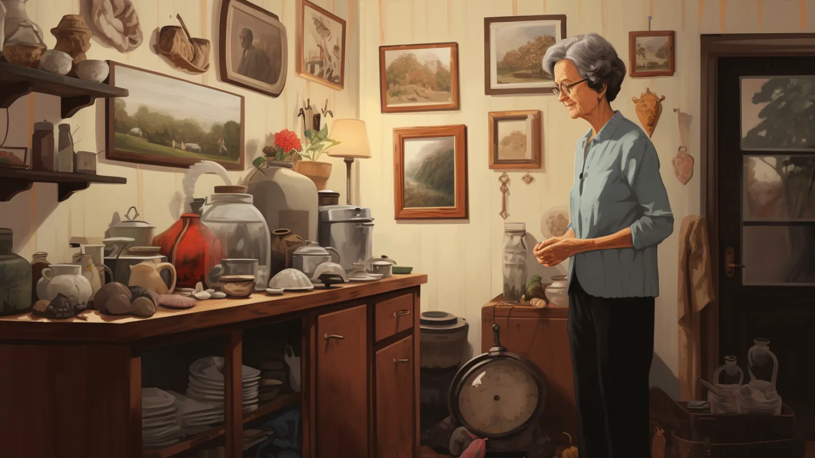 illustration for visit