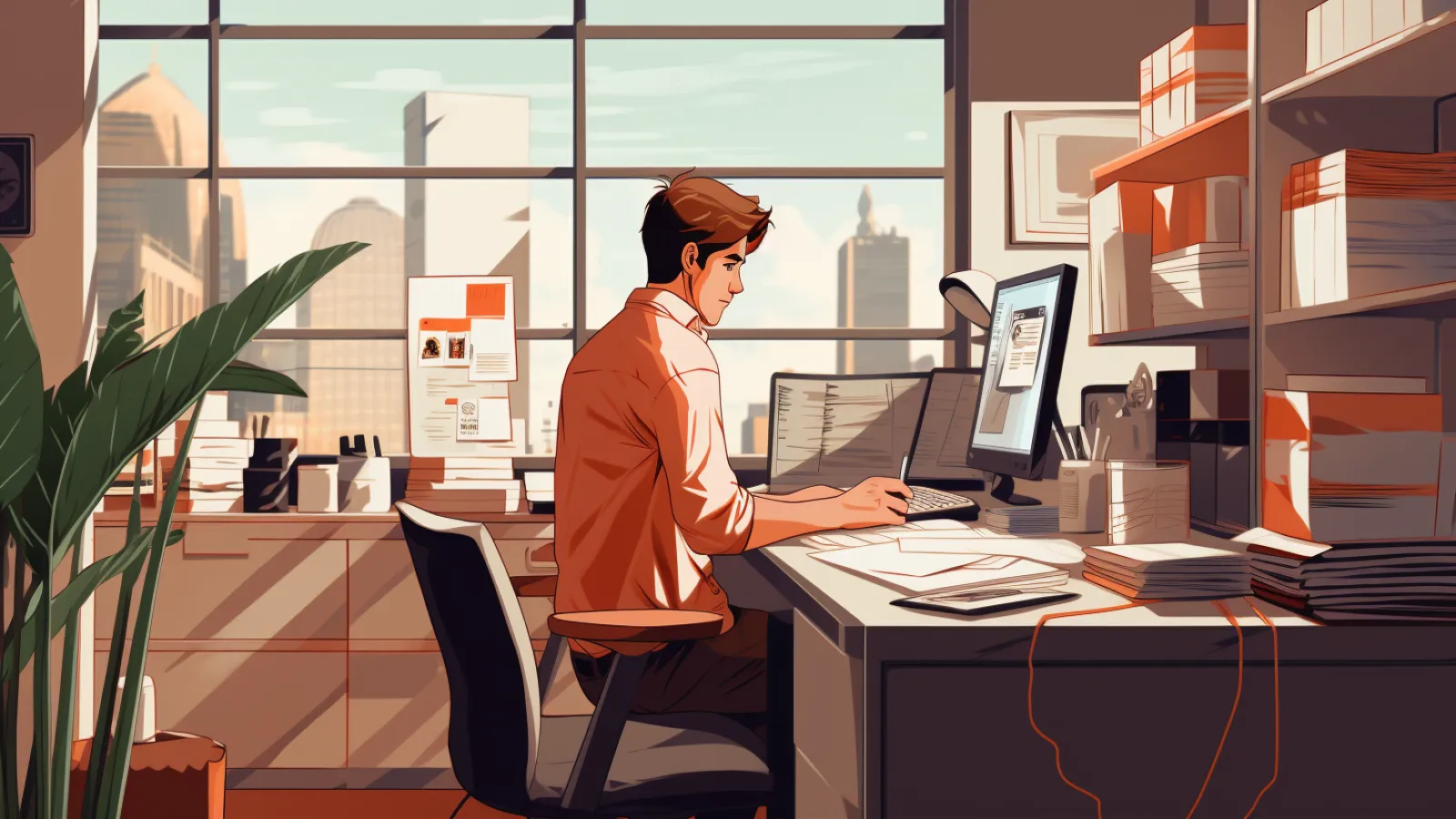 illustration for responsible
