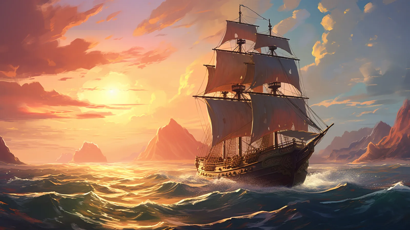 illustration for voyage