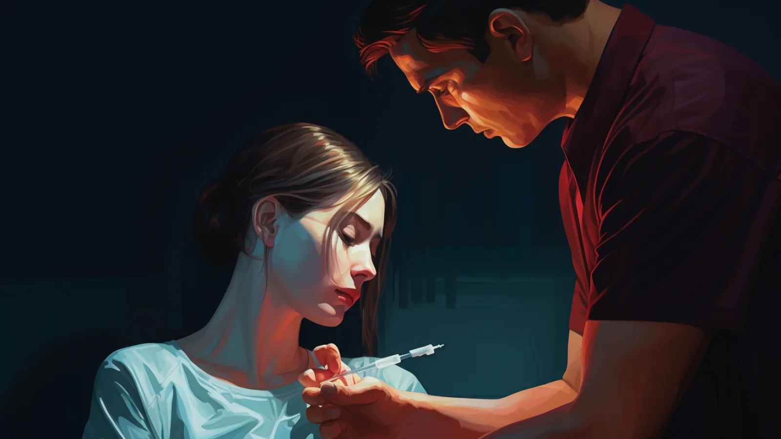 illustration for virus