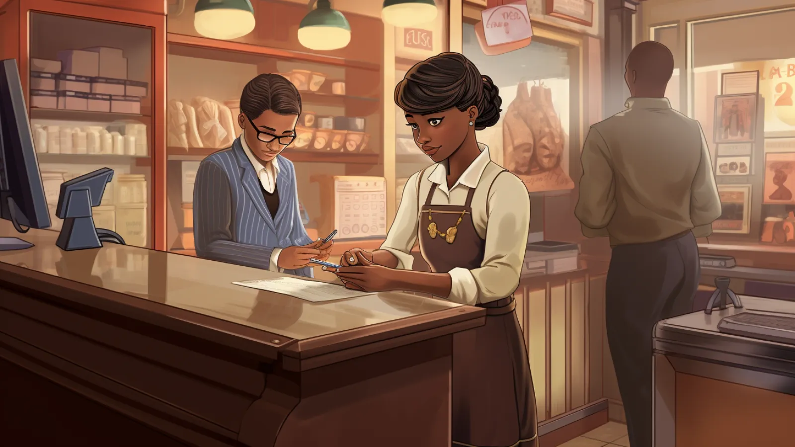 illustration for wait