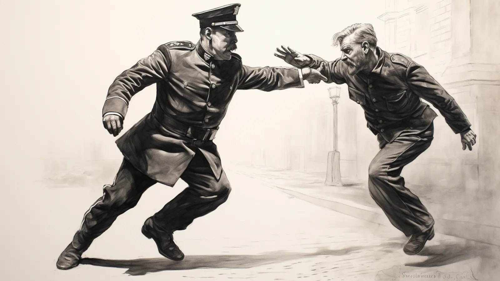 illustration for restrain