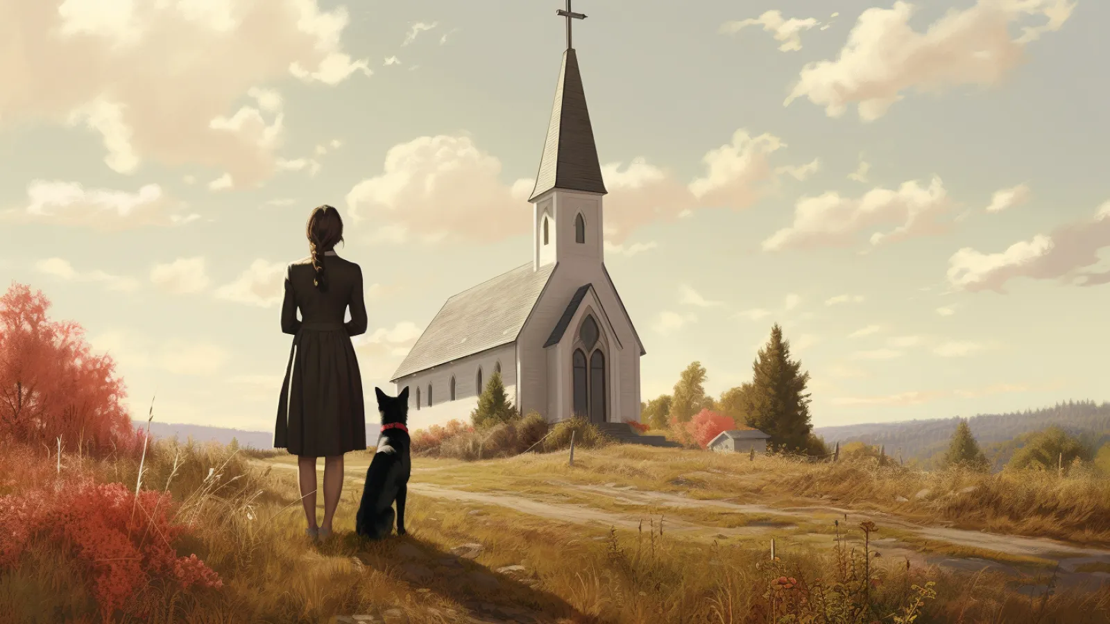illustration for church