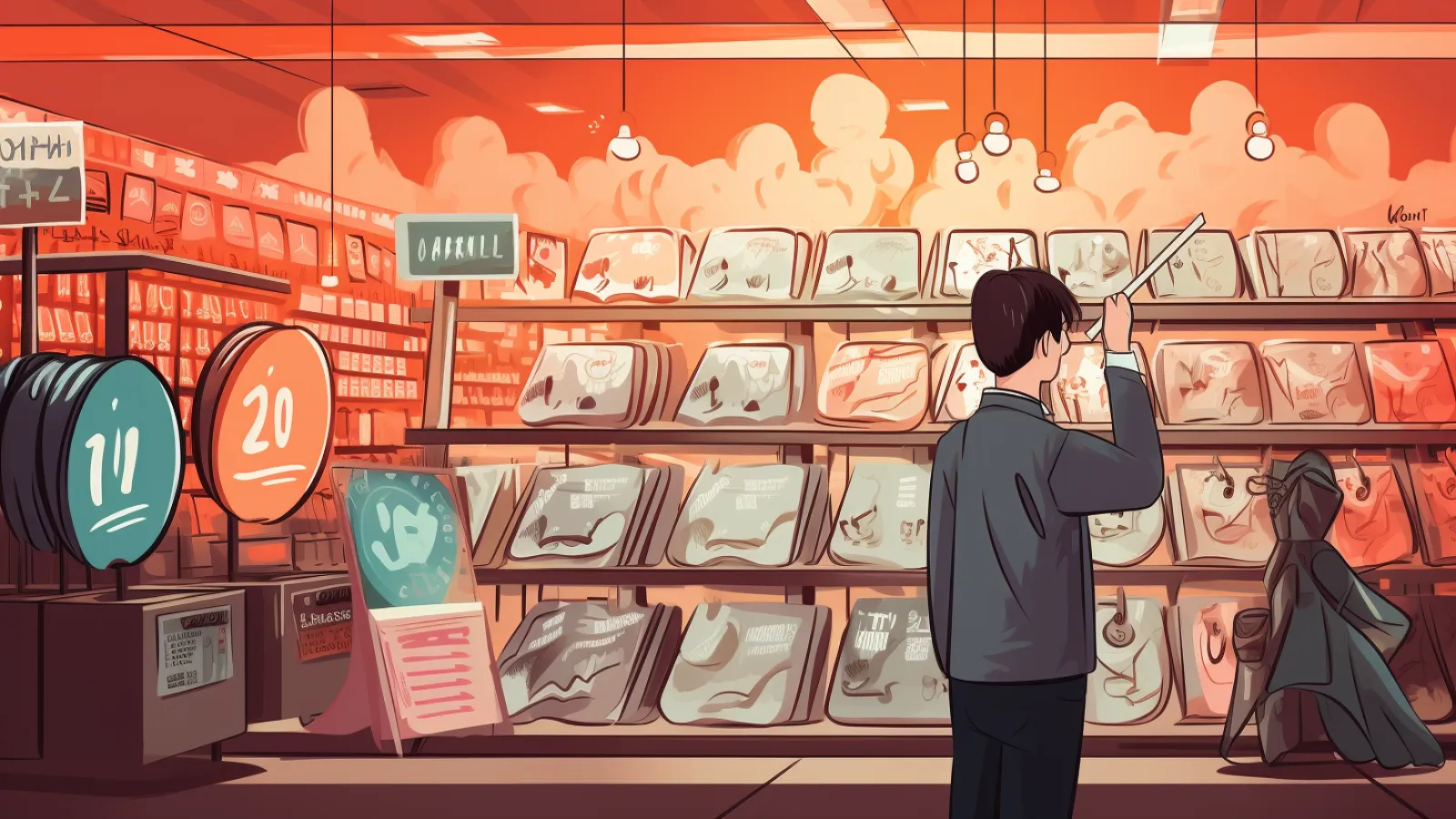 illustration for discourage