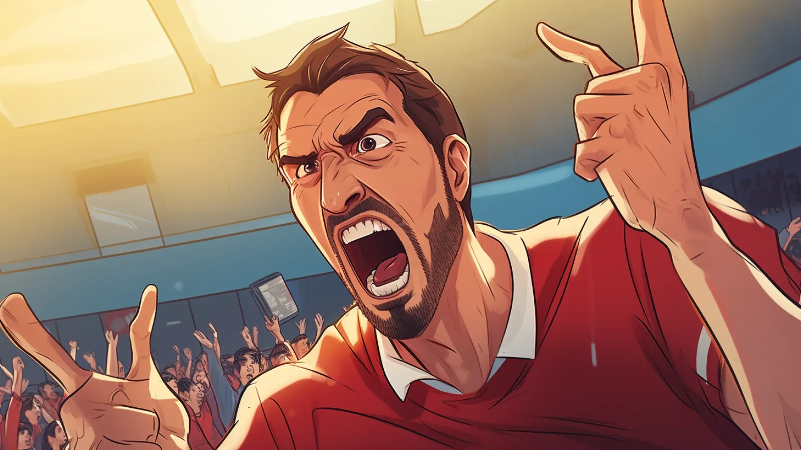 illustration for discourage