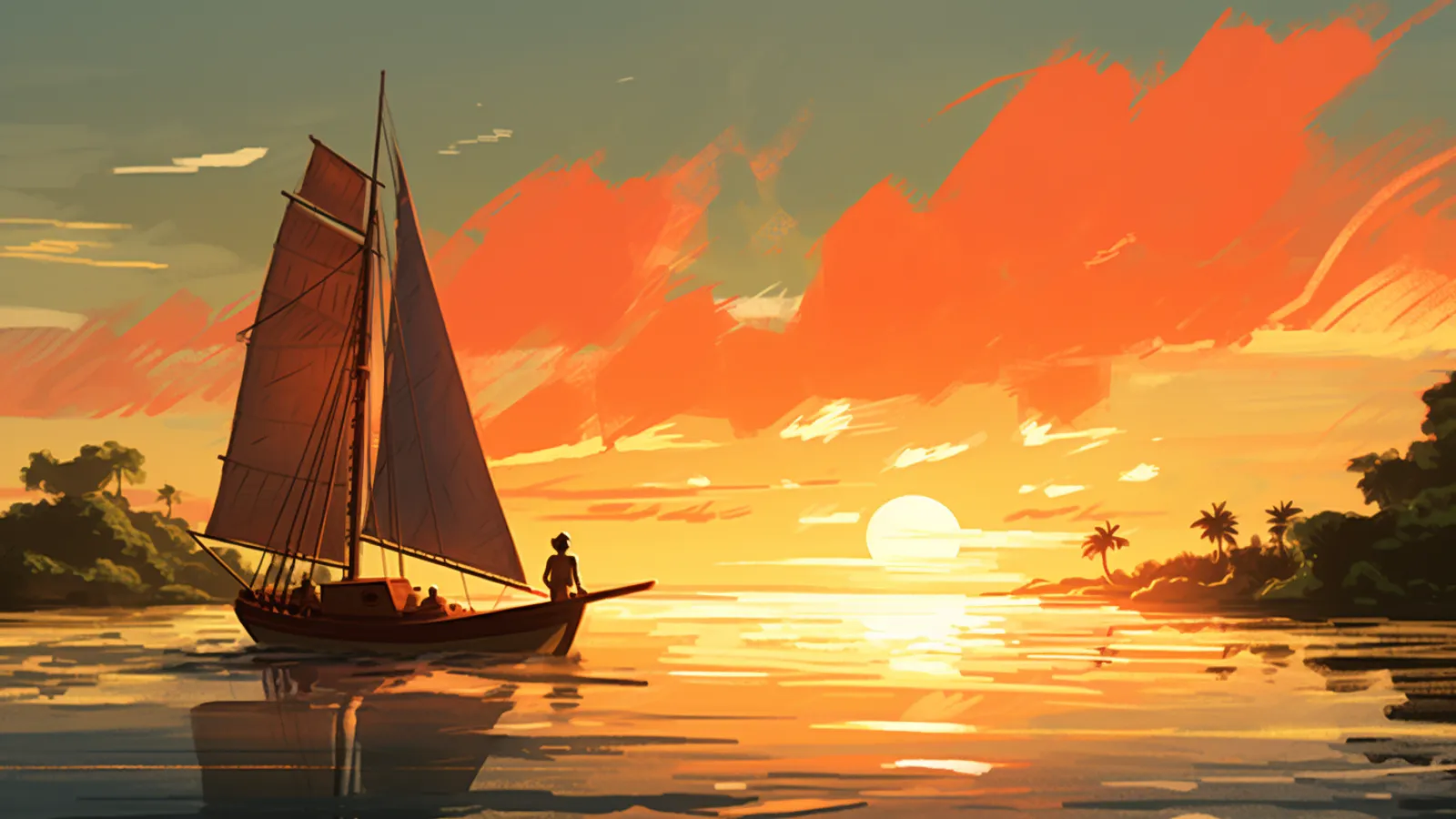 illustration for sail