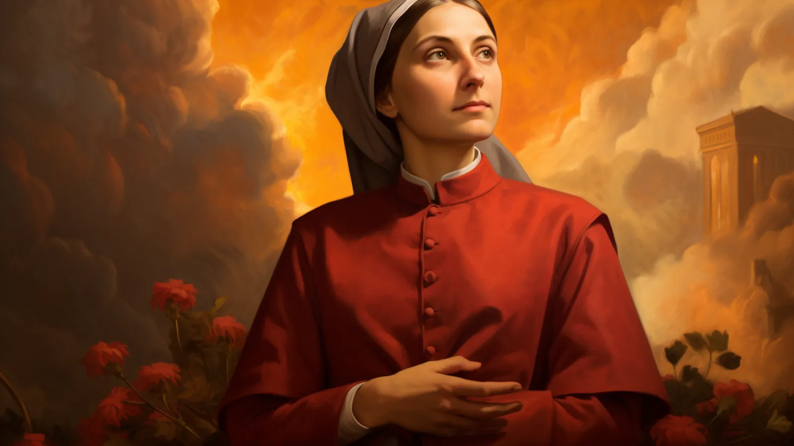 illustration for saint