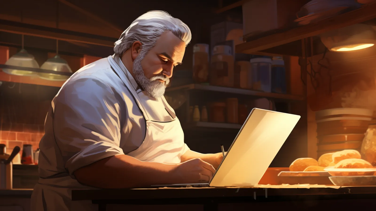 illustration for website