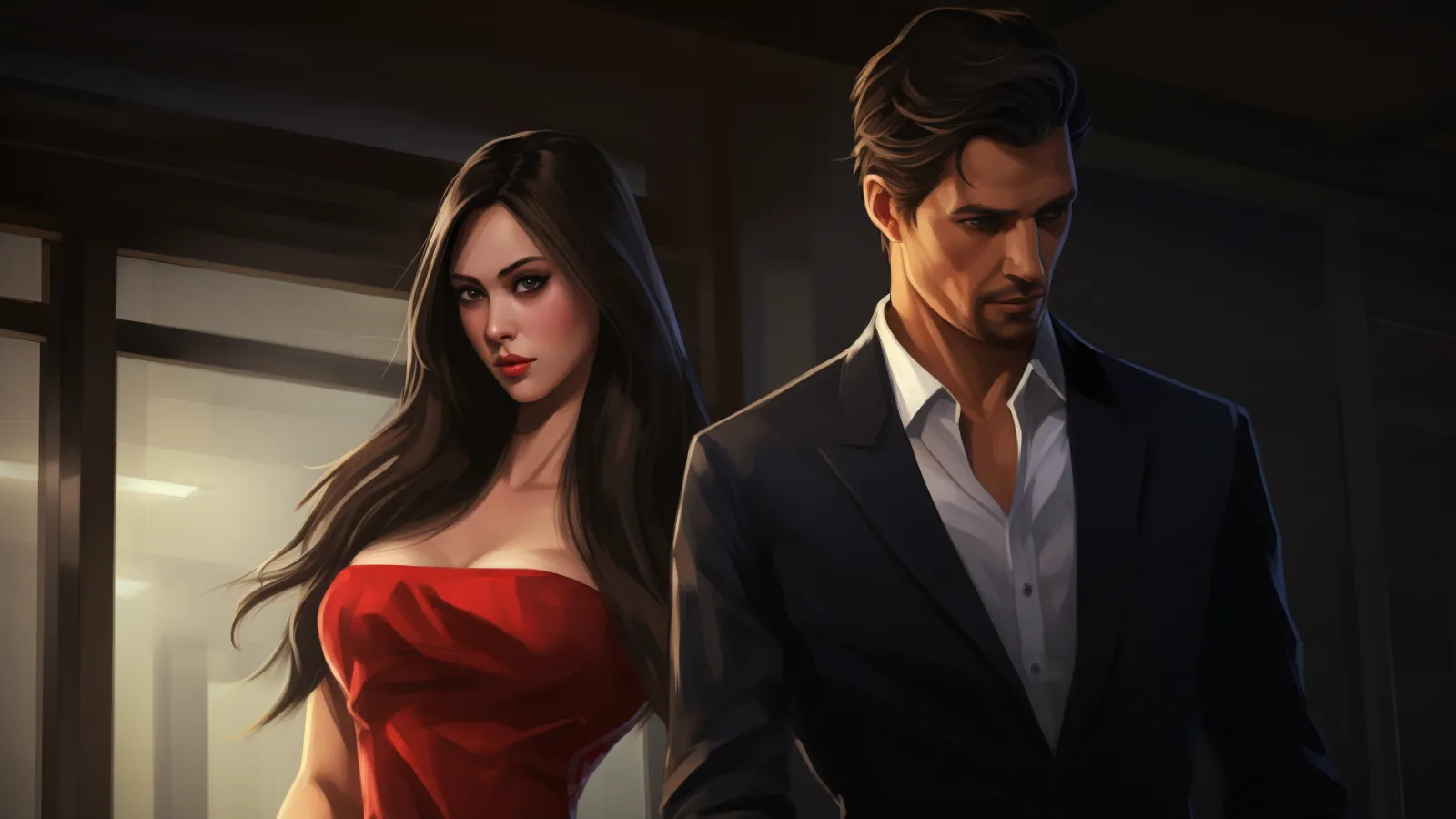 illustration for scandal