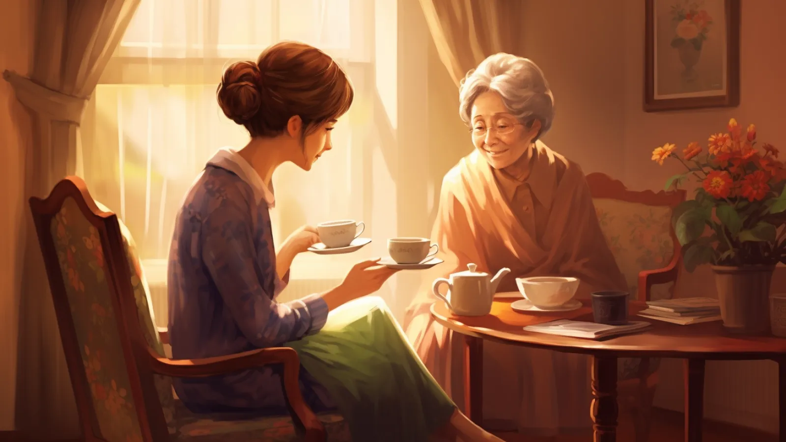 illustration for sensitive