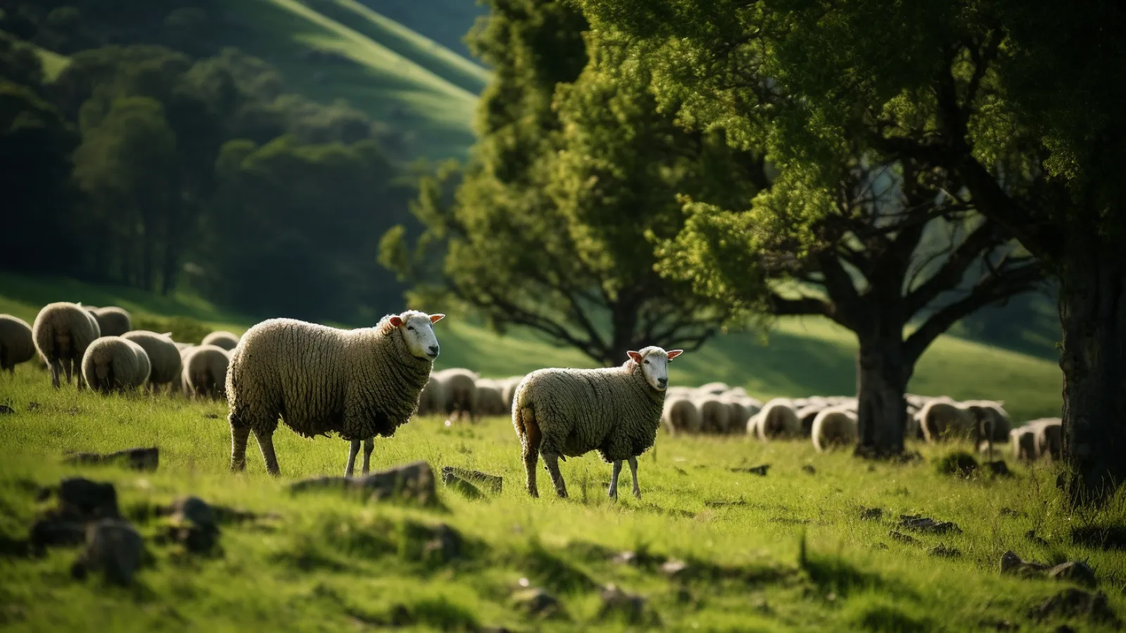 illustration for sheep