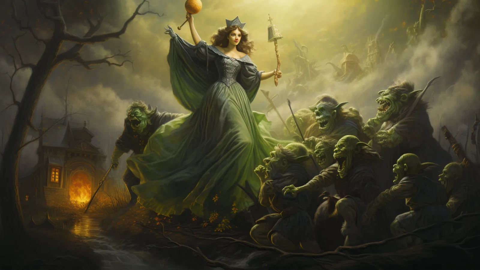 illustration for wicked
