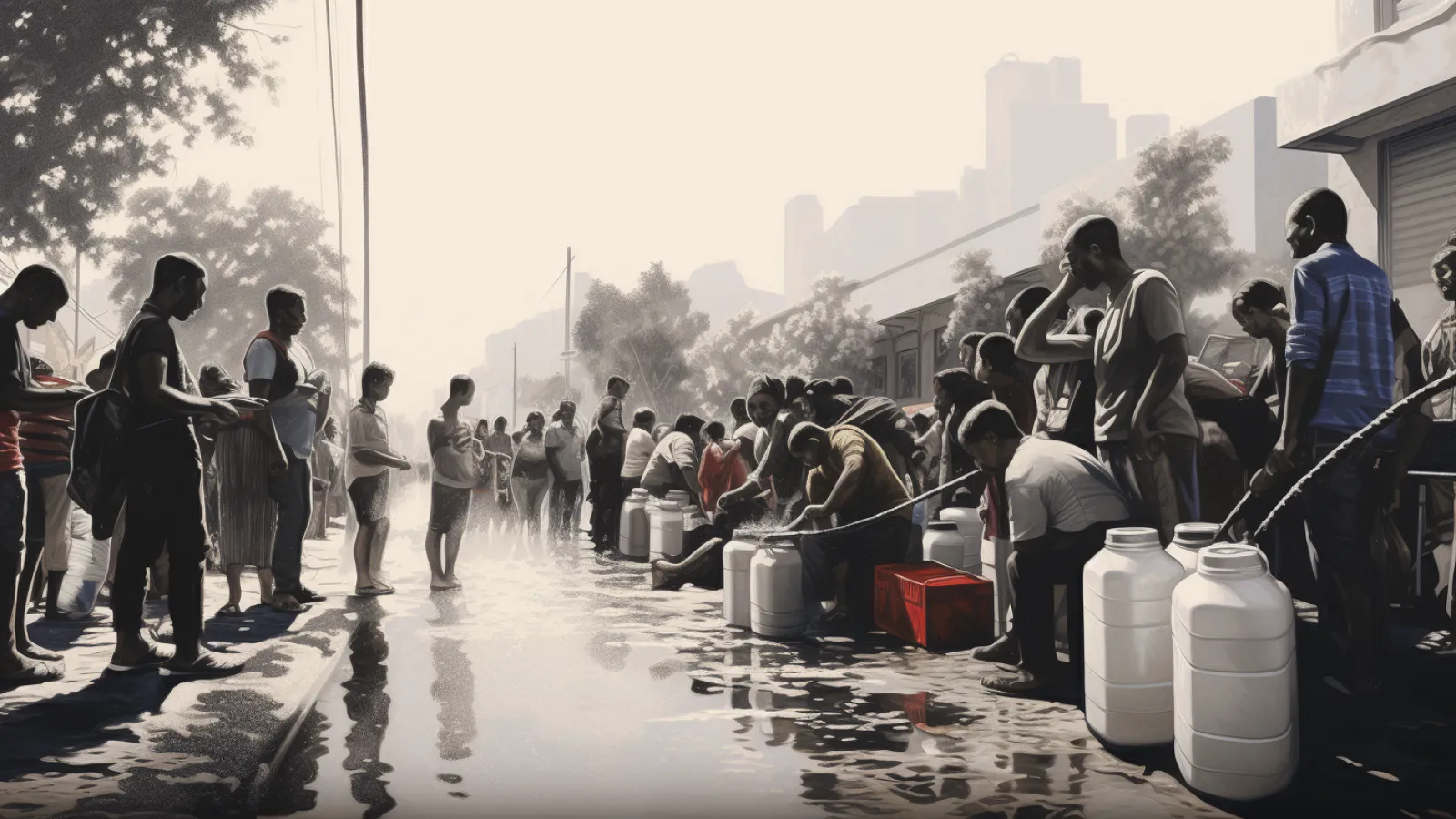 illustration for shortage
