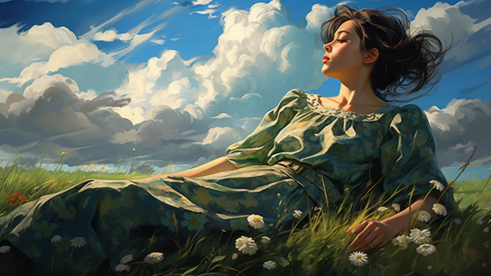 illustration for sky
