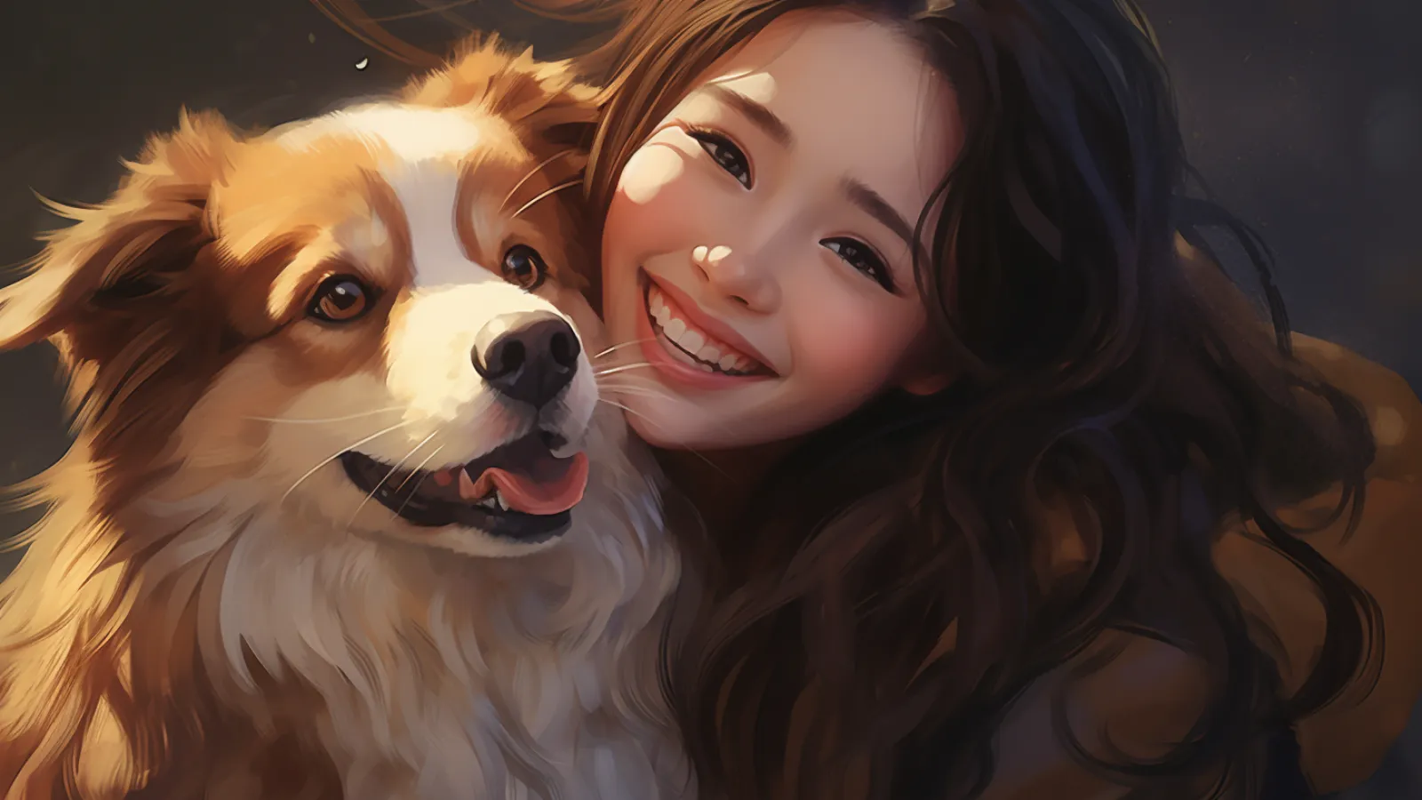 illustration for smile