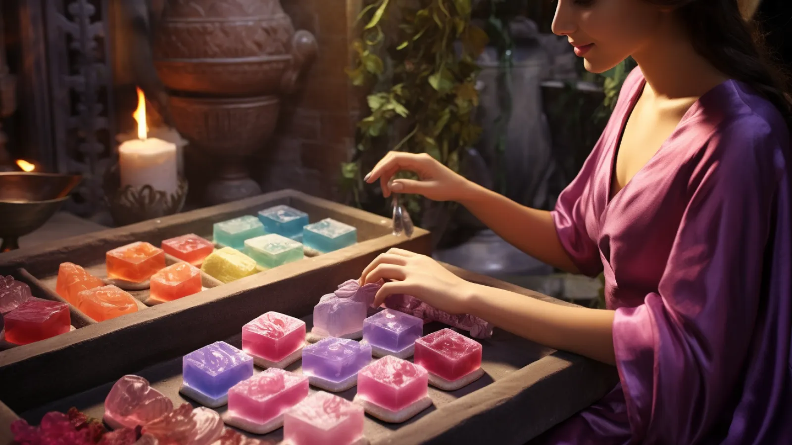 illustration for soap