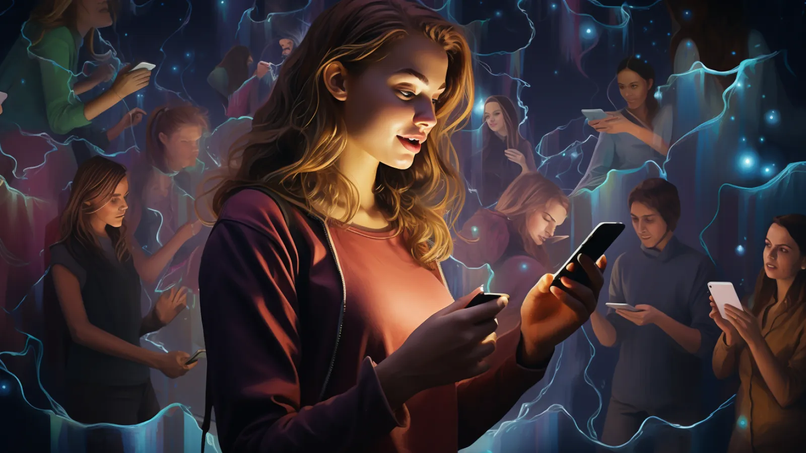illustration for social media