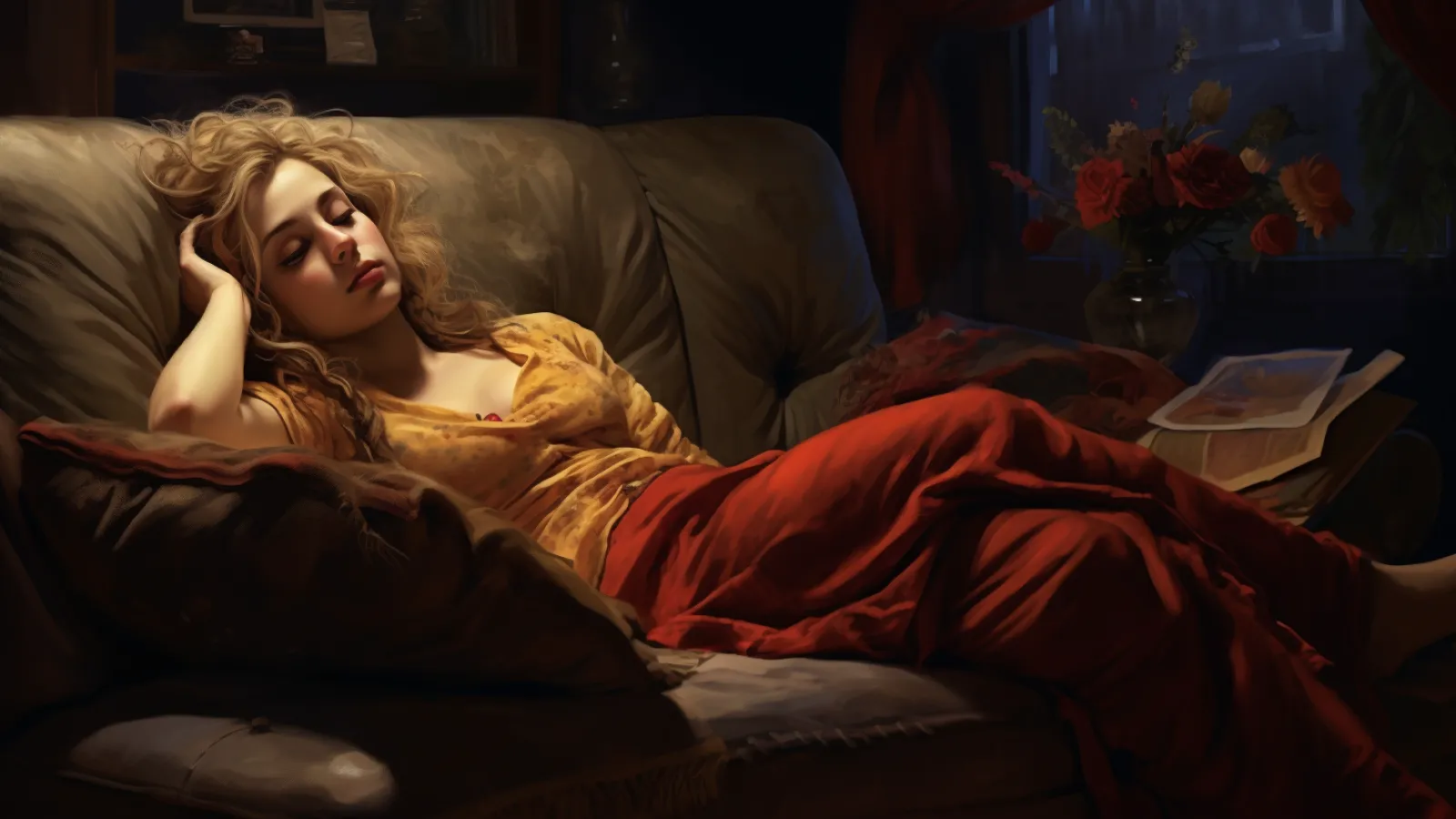 illustration for sofa