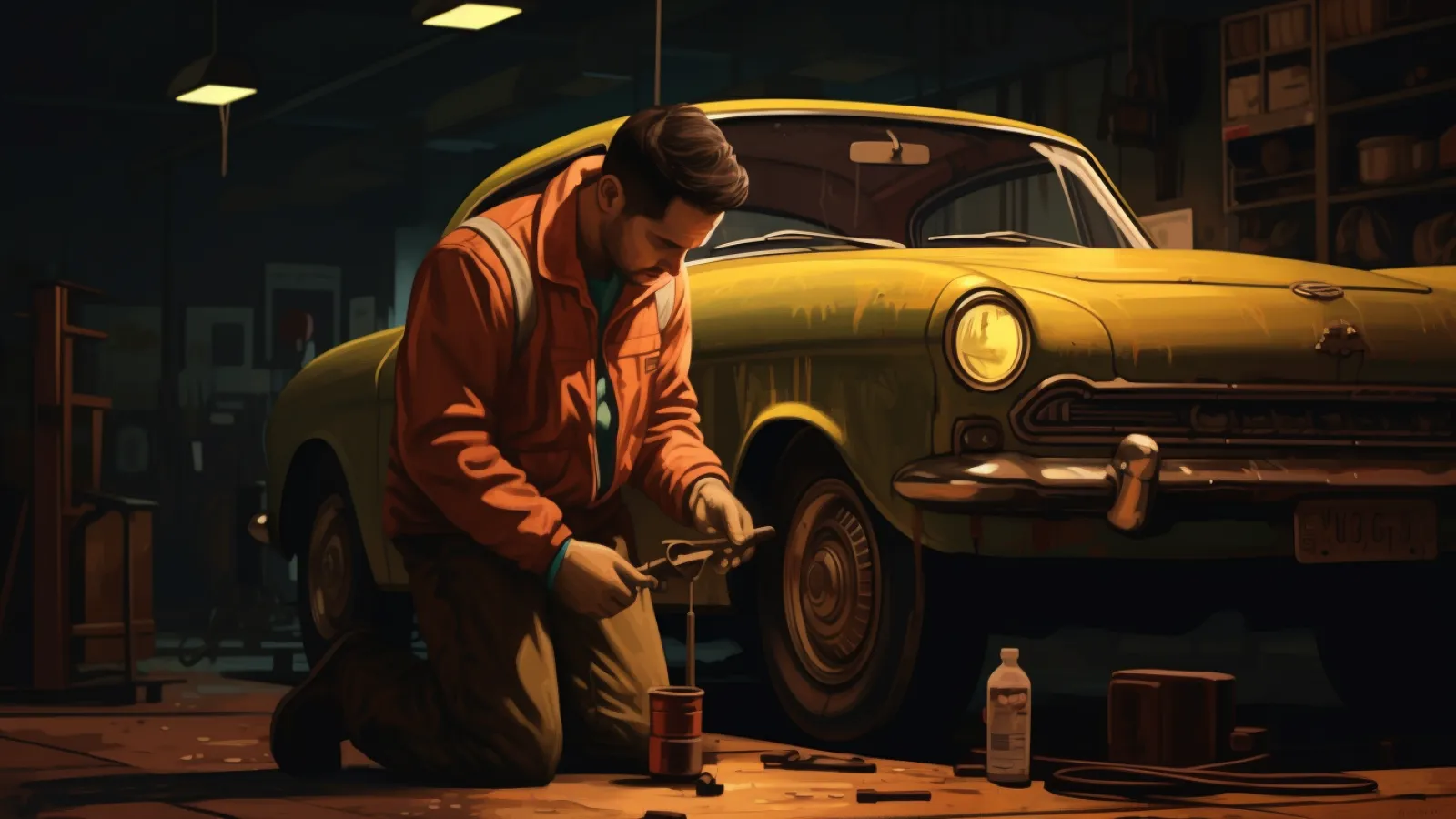 illustration for maintenance