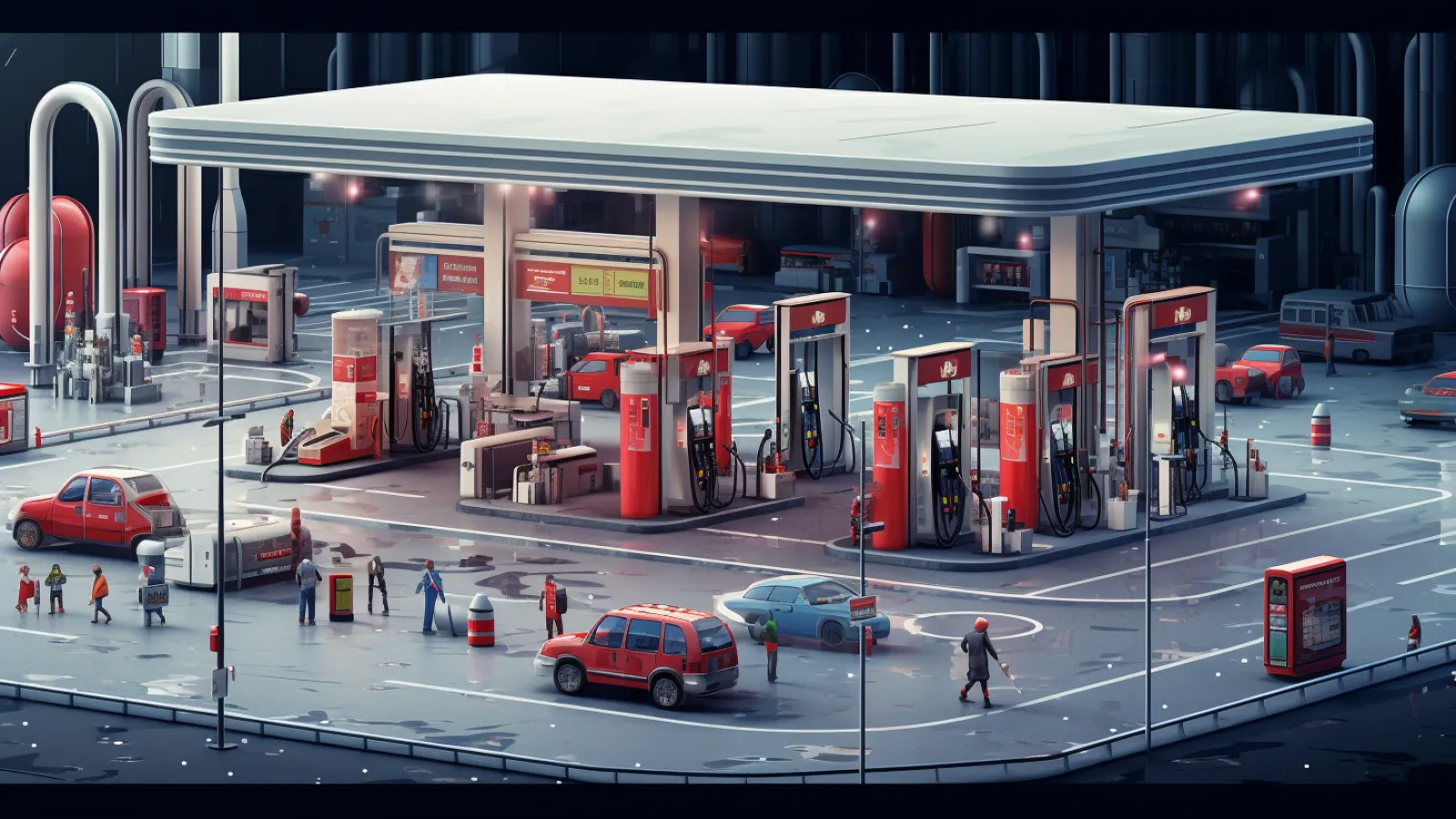 illustration for station