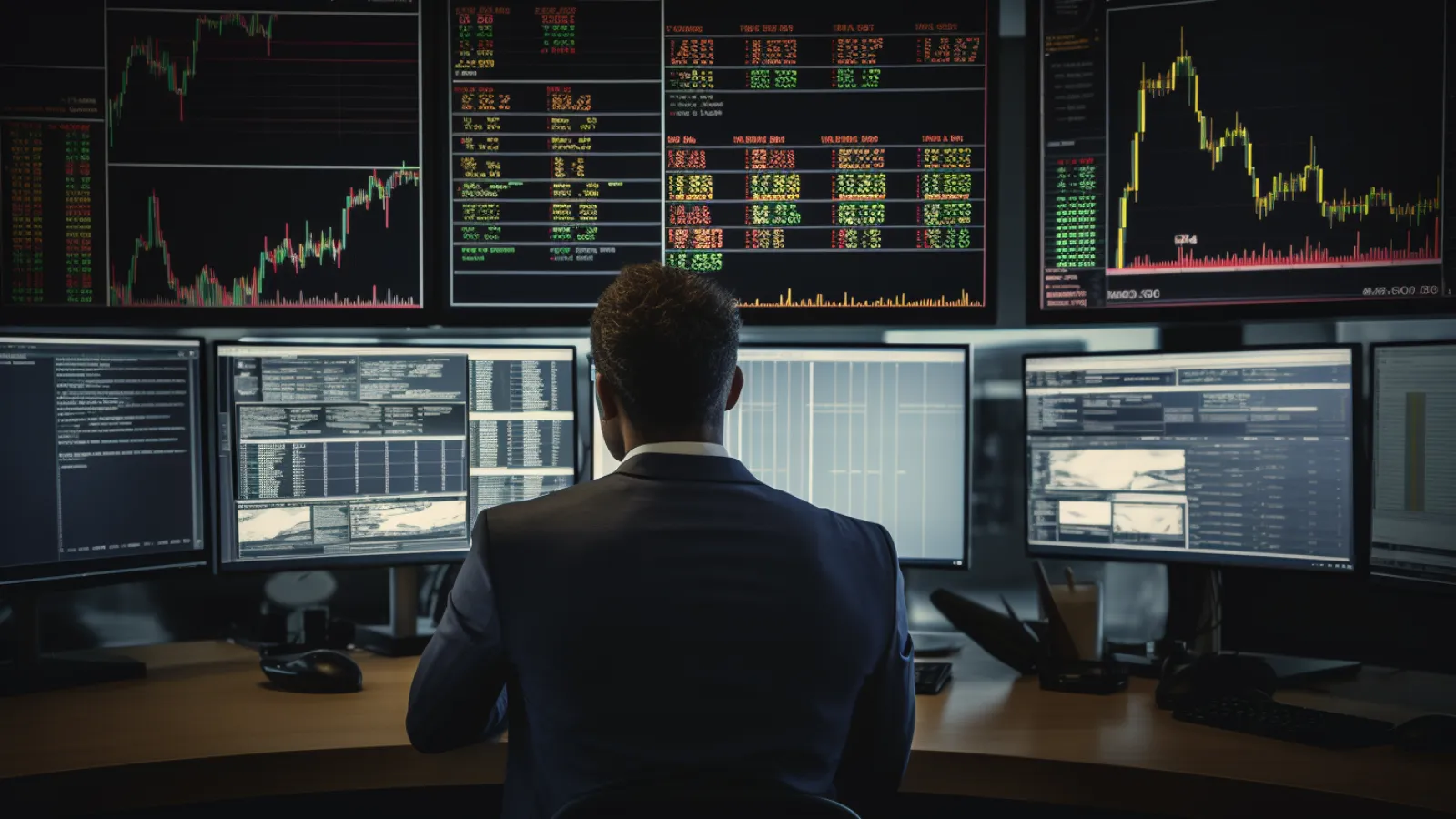 illustration for stock market