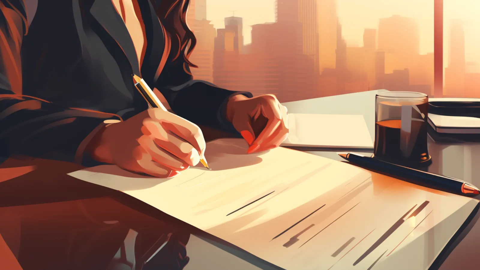 illustration for stock option