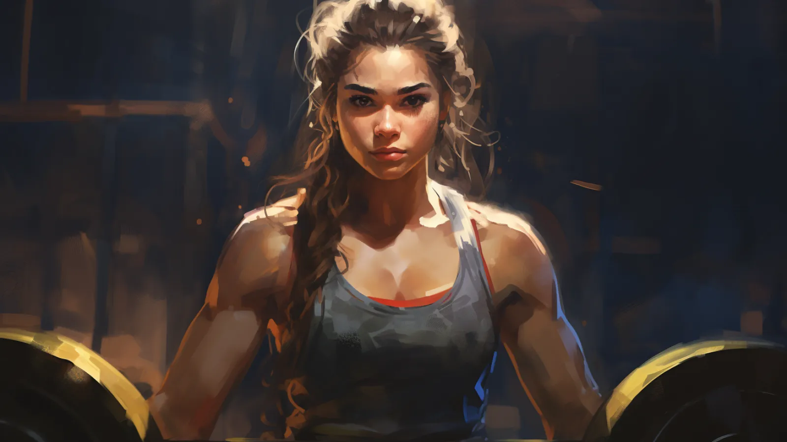 illustration for strong