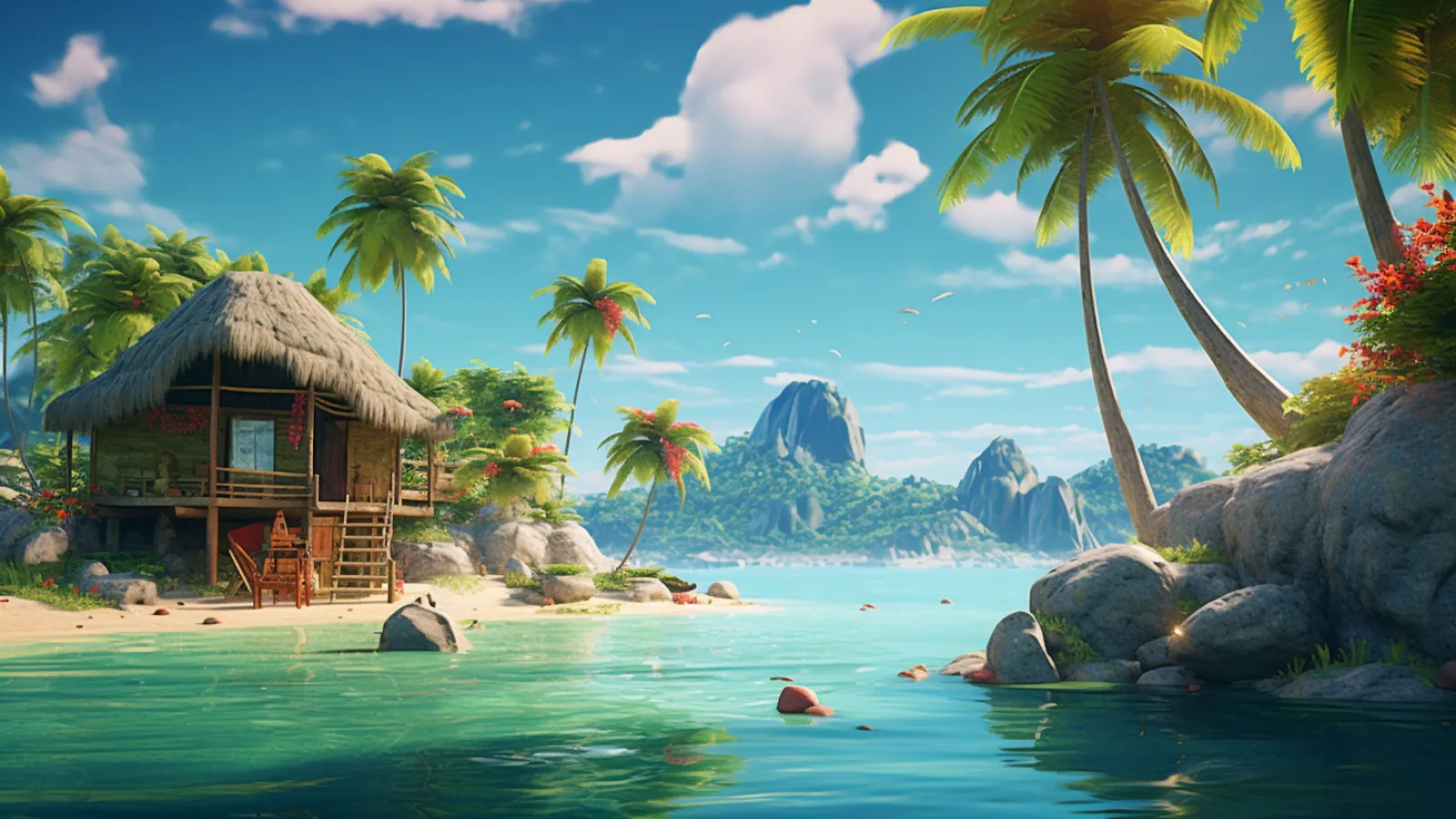 illustration for summer