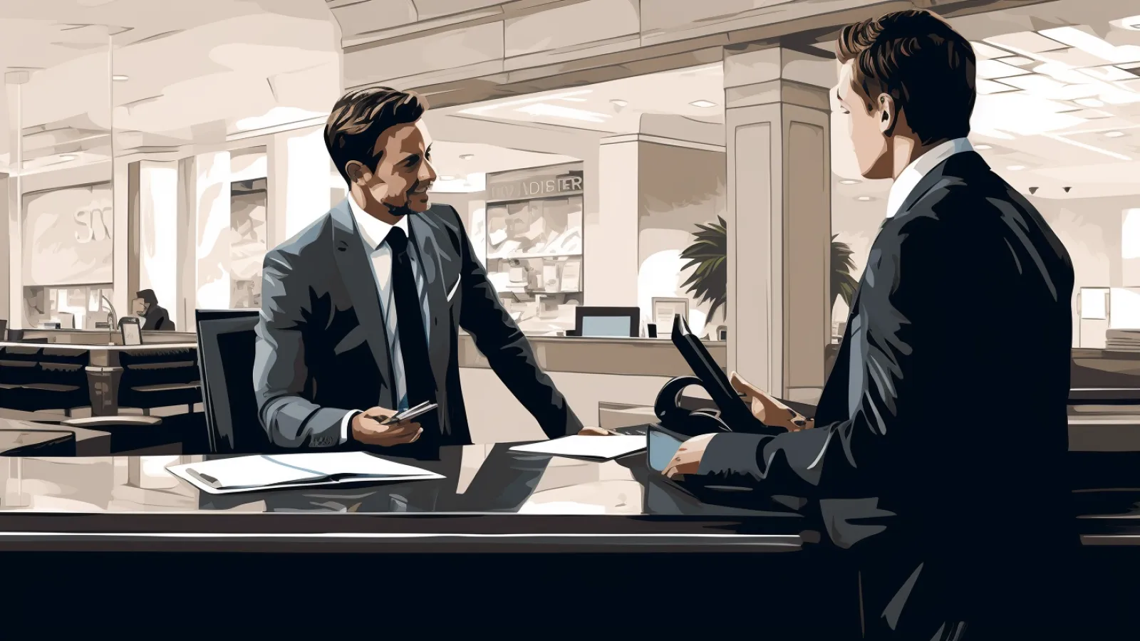 illustration for account