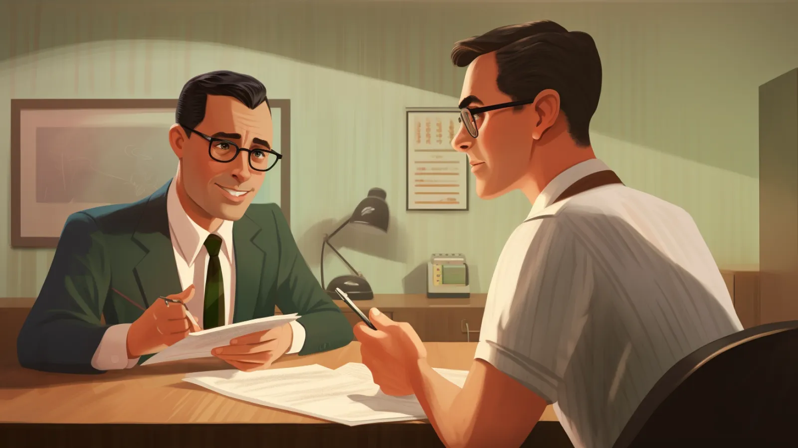 illustration for accountant