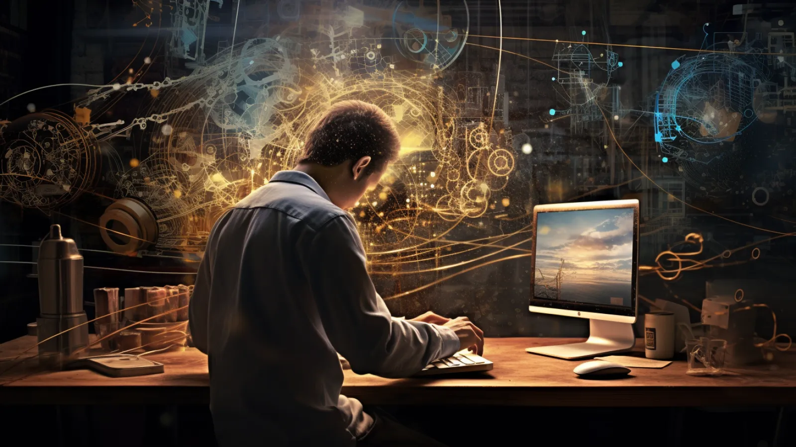 illustration for technology