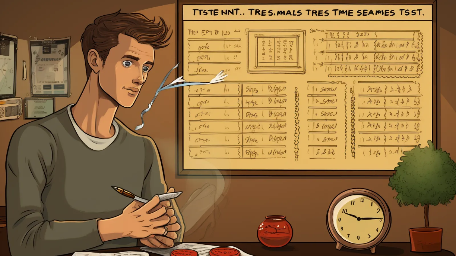 illustration for tense
