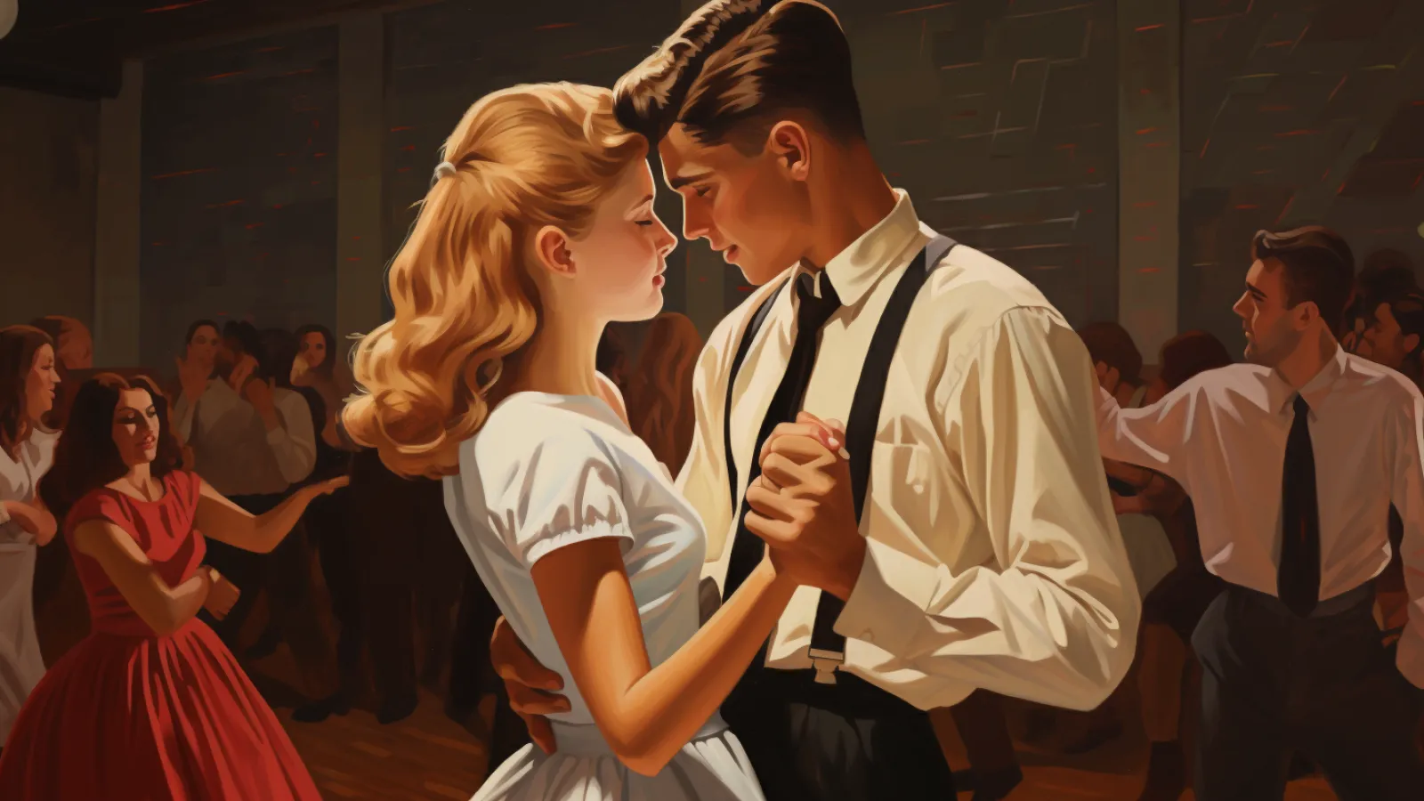 illustration for go out with
