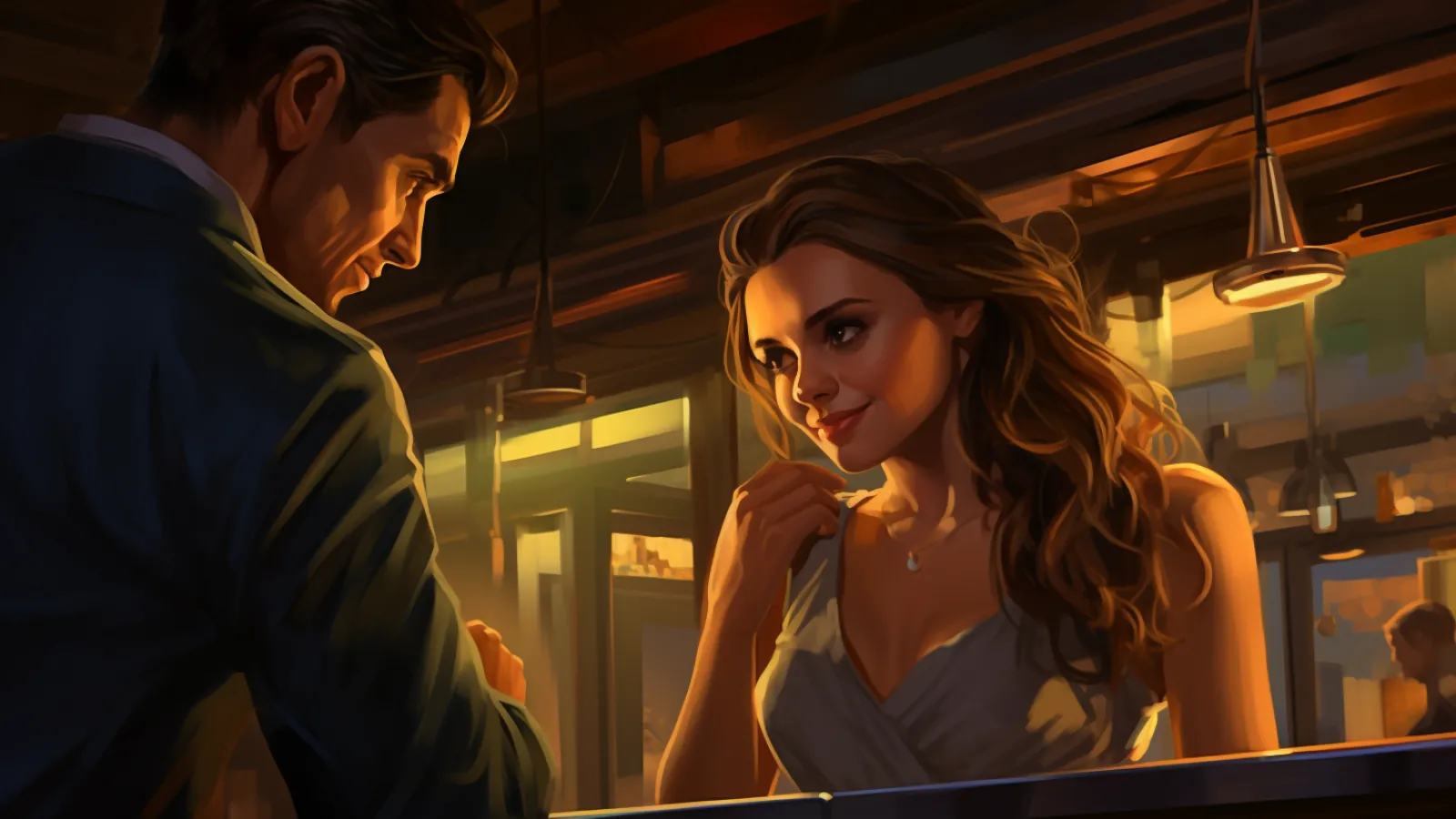 illustration for check someone out